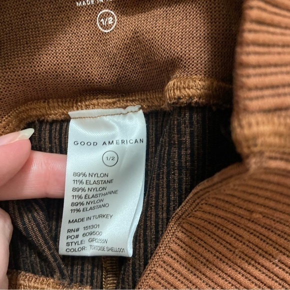 Good American Leggings Size 1/2 - Picture 3 of 7
